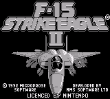 F-15 Strike Eagle II (USA, Europe) (Beta) (1992-07)